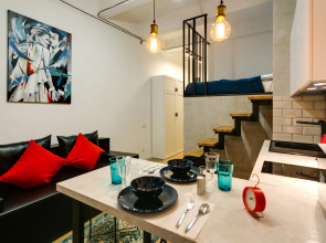 Апартаменты Двухуровневый лофт на Красносельской