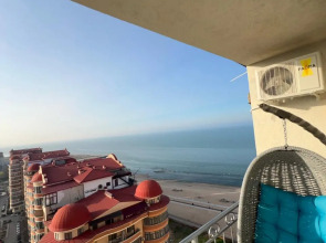 Апартаменты на 19 этаже с видом на море