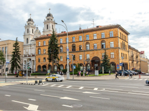 Апартаменты двухкомнатные в центре Минска на Немиге