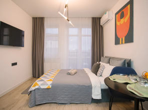 Апартаменты Сердце Ярославля Grey