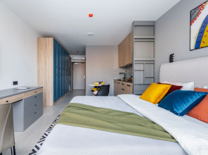 Апартаменты Sova Yard View Blue