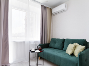 Квартира Студия с Новым Ремонтом в Центре Для 4 Гостей