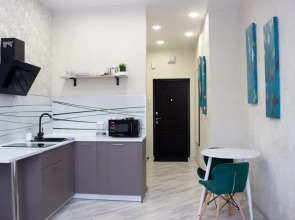 Апартаменты для 1, 2 гостей с видом на город