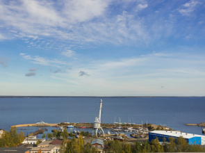 Квартира с видом на озеро