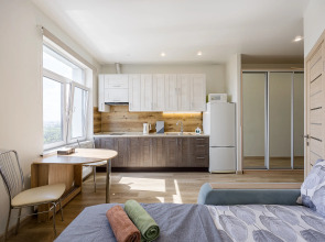 Квартира Студия на 30-ом Этаже с Видом на Лес