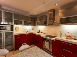 Апартаменты Семейный Таунхаус с Камином и Сауной