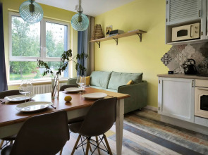 Квартира Комфортная с Просторной Гостиной, Спальней, Детской, Кабинетом и Двумя Санузлами