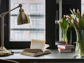 Апартаменты Lalapart Black Emerald с сауной в ЖК Савеловский Сити