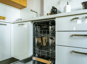 Квартира Lalapart Vintage House с отдельным рабочим кабинетом в небоскребе