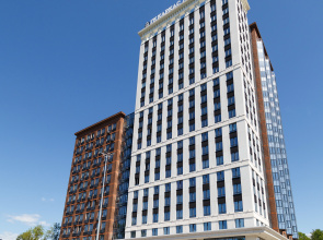 Апартаменты Green Tower — просторная студия в центре