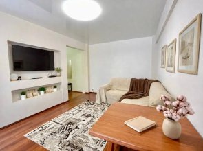 Apartamenty v Samom Tsentre Goroda na 3 Chelovek Ryadom DTYu i Voenkomat Flat