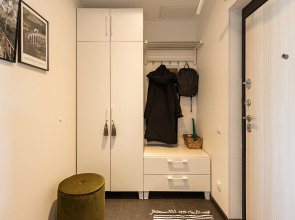 Апартаменты с панорамными окнами в центре Васильевского острова.