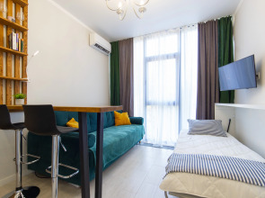 Апартаменты студия в элитном ЖК Метрополь от LetoApart