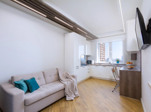 Квартира Дизайнерская 2к Andora-Тропик в ЖК Державинский квартал