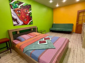 Art v Samom Tsentre Goroda Flat