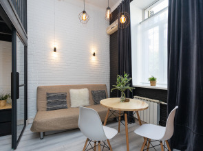 Квартира с Сауной, Камином и Кондиционером Лофт Центр Кремль Казань