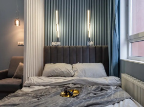 Апартаменты Студия с Видом на Город в ЖК Одинград