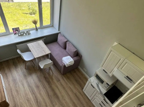 Двухуровневые апартаменты Pink Powder у метро Бауманская