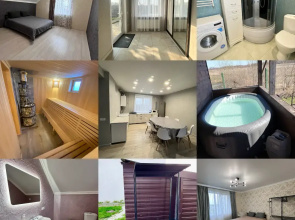 S Baney Ulichnym Basseynom I Dzhakuzi Private house