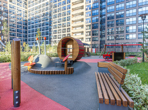 4flats MONOCHROME Квартира у набережной Невы в ЖК бизнес-класса