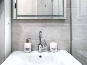 Апартаменты Prudius Apart в центре Кронштадта с панорамными окнами