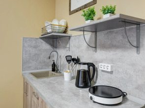 Апартаменты Улучшенная Студия Лотос Светлый Дом