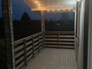 Частный дом Флотский домик с чаном