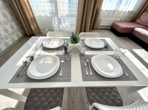 Апартаменты FSF Двухкомнатные (24 этаж) с Кофемашиной и Массажером