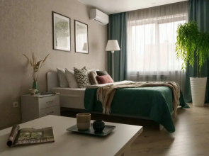 Dvukhkomnatnaya v sovremennom zhk Novaya Samara Flat