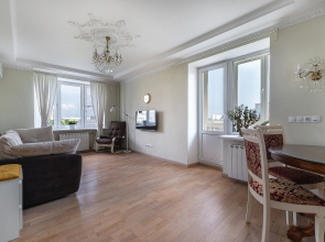 Апартаменты ДВА ГОРОДА - На набережной у Острова мечты и Технопарка