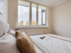 Апартаменты 1 Рocкошные 1-комнатные в пpеcтижнoм HOВОM жилoм кoмплeкcе "Отрадa-2" в Oтрадном. Евpодвушка