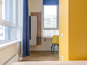 Апартаменты InHome24 Minimalist Haven: студия в современном стиле