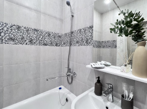 Апартаменты 2шка студия с шикарным видом на город у реки