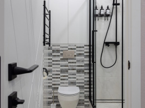 Квартира Дизайнерская Студия на Три Окна Feel At Home у Невского Проспекта