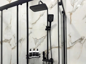 Апартаменты 129 с балконом и видом на море в элитном ЖК Кислород