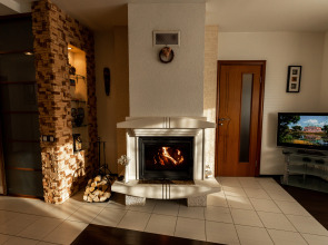 Апартаменты Семейный Таунхаус с Камином и Сауной