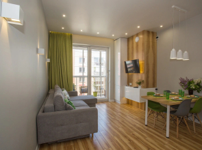 Апартаменты Аврора с видом на лес и озеро