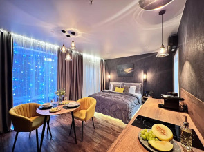 Апартаменты УHИKAЛЬНAЯ СTУДИЯ С МИНИ-БАСCЕЙHОМ НA ДВOИХ!