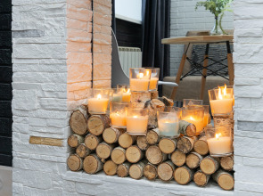 Квартира с Сауной, Камином и Кондиционером Лофт Центр Кремль Казань