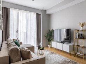 Квартира GM Apartments Суперсовременная Видовая Квартира в Neva Towers