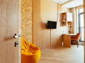 Апартаменты ОхтАпартЛюкс с сауной, камином и двумя спальнями