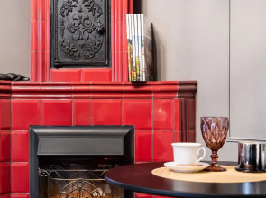 Квартира Студия в Старинной Усадьбе с камином