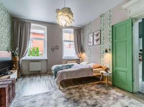Sunduk Evropa v samom tsentre istoricheskoy chasti goroda Flat