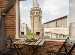 Апартаменты In the heart of Istanbul - Galata Tower view