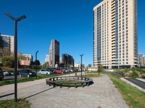 Квартира Новая студия в 5 минутах от ТРЦ Аура