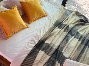 Шале А-фрейм Горный приют в эко стиле с потрясающим видом на горы Красной Поляны