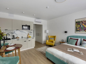 Квартира Уютная дизайнерская студия у метро Аминьевская