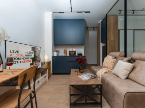 KeyGo #0161, 1 Bedroom, Designed with Balcony Apartments