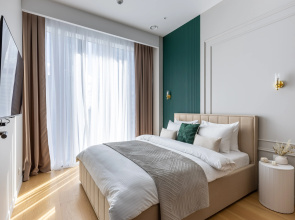 Квартира GM Apartments Суперсовременная Видовая Квартира в Neva Towers