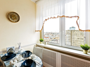 Great view on Kremlin 2 rooms apartment 23 floor